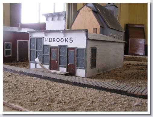 Model 2 of Hubert Brooks General Merchant Store, St. John N.D.